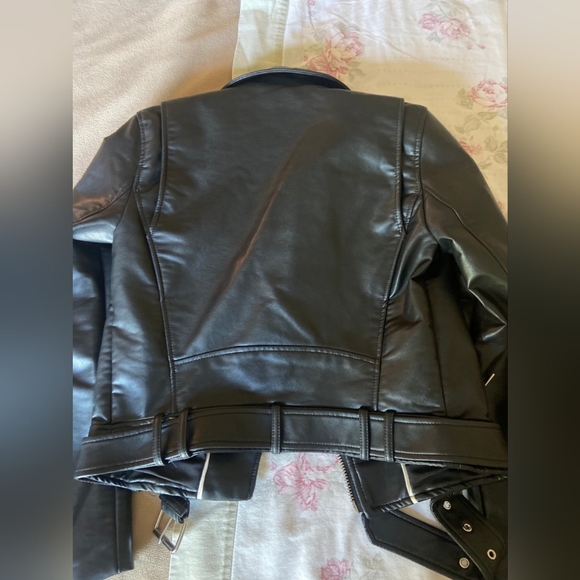 Zara leather jacket - Picture 3 of 5